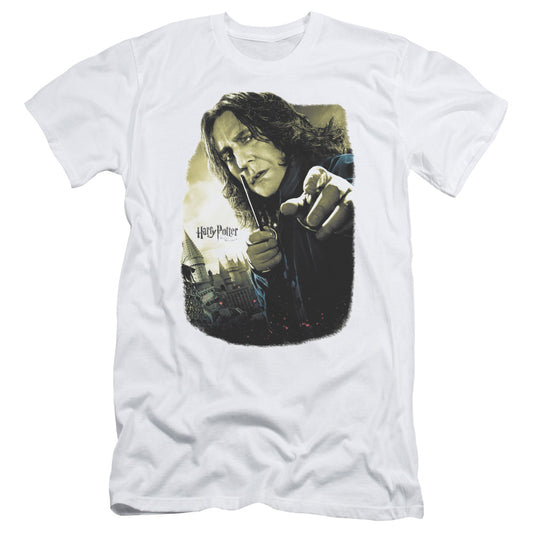 Harry Potter - Snape Poster - Short Sleeve Adult 30/1 - White T-shirt