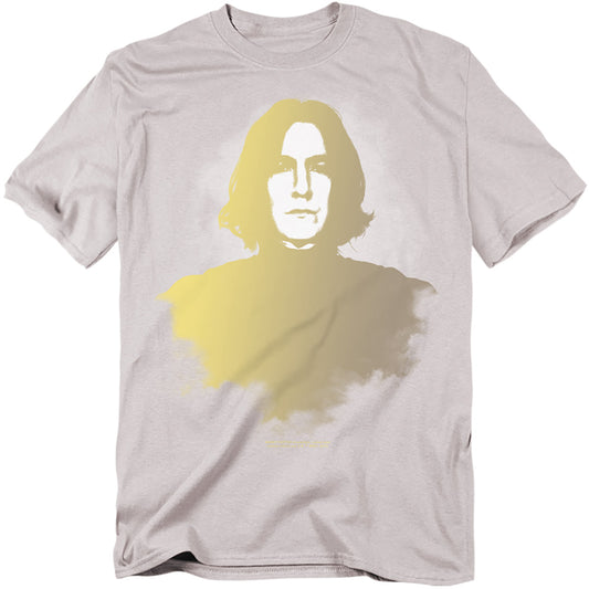 Harry Potter - Snape Fade - Short Sleeve Adult 18/1 - Silver T-shirt