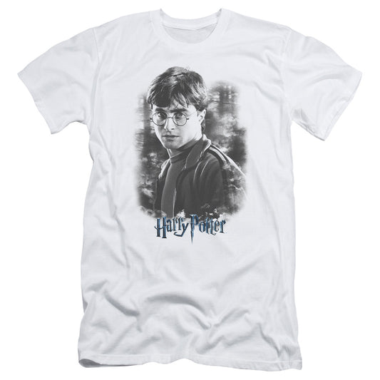 Harry Potter - Harry In The Woods - Short Sleeve Adult 30/1 - White T-shirt