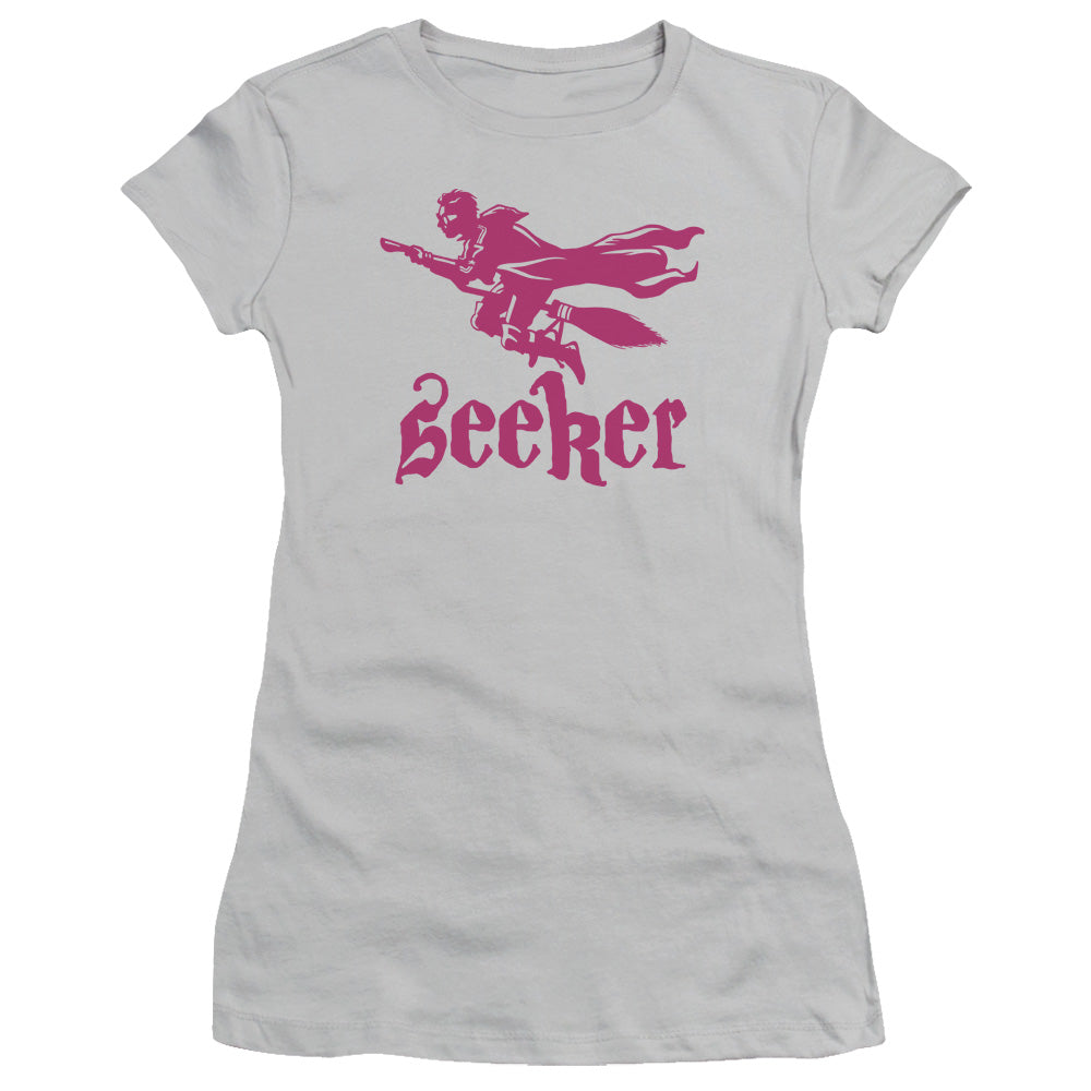 Harry Potter - Seeker - Short Sleeve Junior Sheer - Silver T-shirt