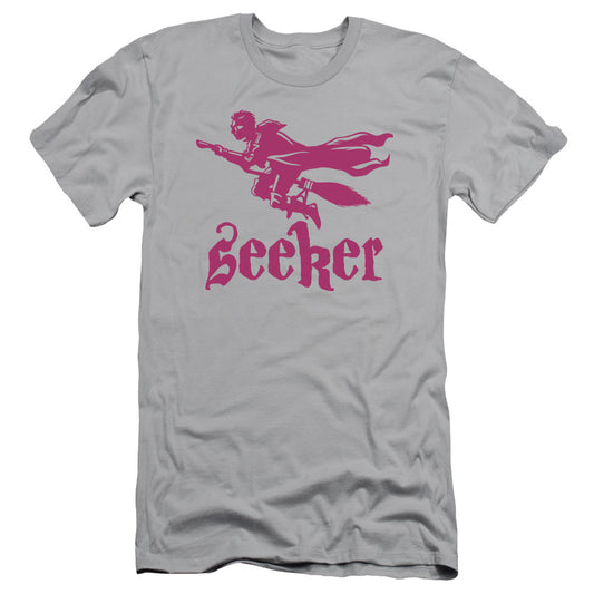 Harry Potter - Seeker-hbo Short Sleeve Adult 30/1 - Silver T-shirt