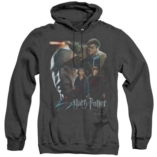 Harry Potter - Final Fight - Adult Heather Hoodie - Black