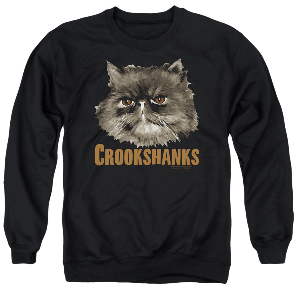Harry Potter - Crookshanks - Adult Crewneck Sweatshirt - Black