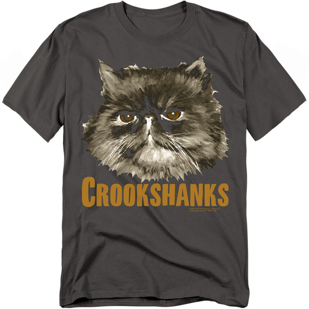 Harry Potter - Crookshanks - Short Sleeve Adult 18/1 - Black T-shirt