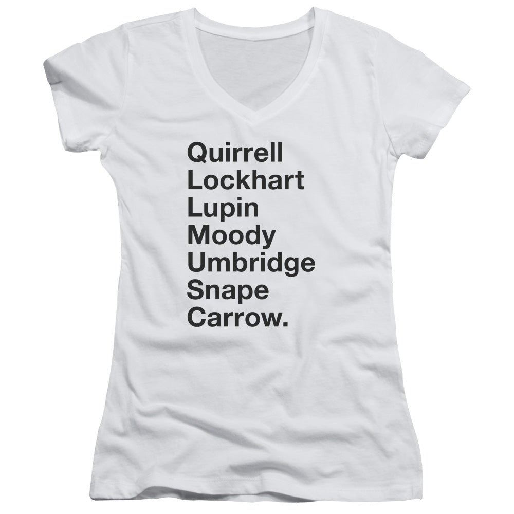 Harry Potter - Professors-junior V-neck - White