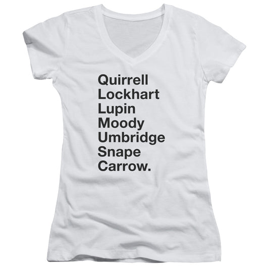 Harry Potter - Professors-junior V-neck - White