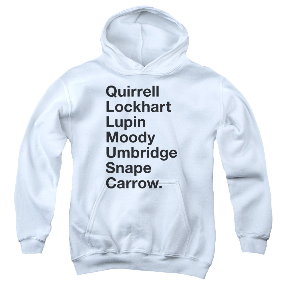 Harry Potter - Professors - Youth Pull-over Hoodie - White