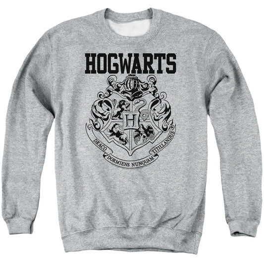 Harry Potter - Hogwarts Athletic - Adult Crewneck Sweatshirt - Athletic Heather