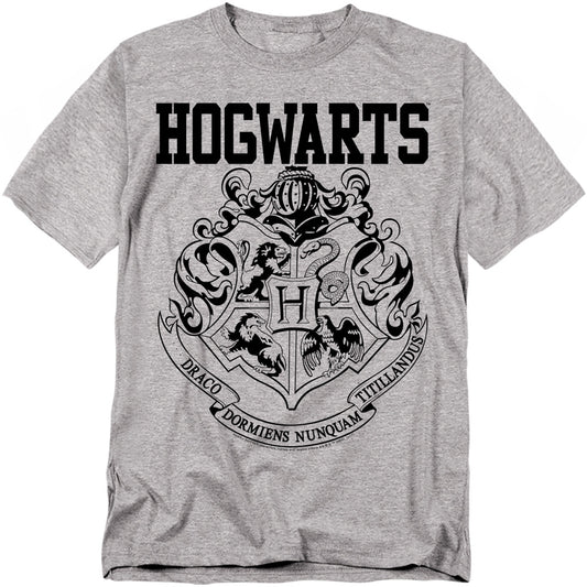 Harry Potter - Hogwarts Athletic - Short Sleeve Adult 18/1 - Athletic Heather T-shirt