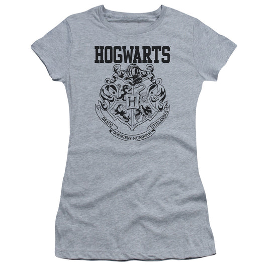 Harry Potter - Hogwarts Athletic - Short Sleeve Junior Sheer - Athletic Heather T-shirt