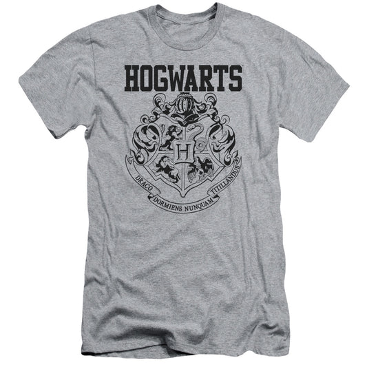 Harry Potter - Hogwarts Athletic-hbo Short Sleeve Adult 30/1 - Athletic Heather T-shirt