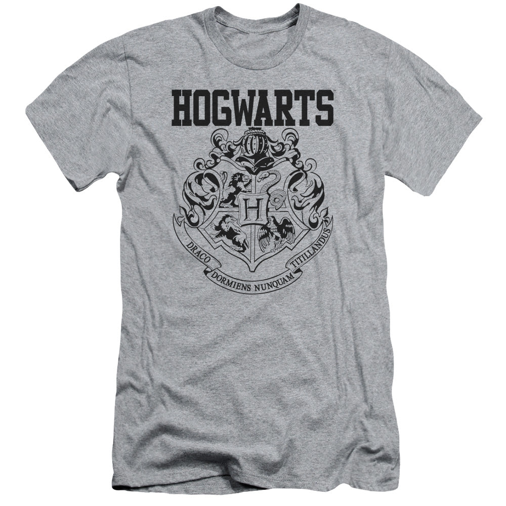 Harry Potter - Hogwarts Athletic - Short Sleeve Adult 30/1 - Athletic Heather T-shirt