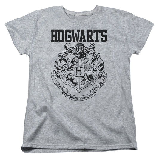 Harry Potter - Hogwarts Athletic - Short Sleeve Womens Tee - Athletic Heather T-shirt