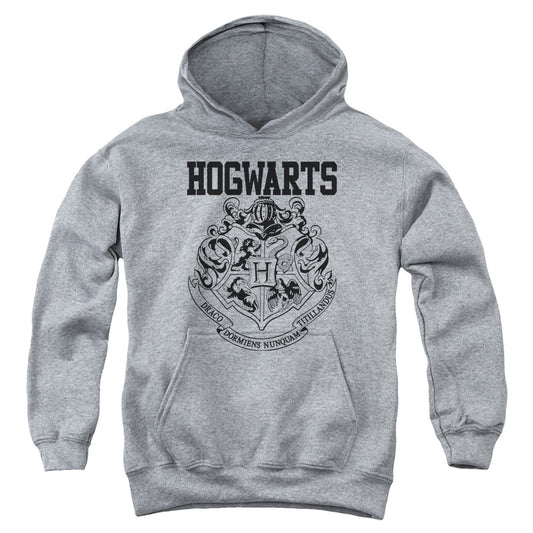 Harry Potter - Hogwarts Athletic - Youth Pull-over Hoodie - Athletic Heather