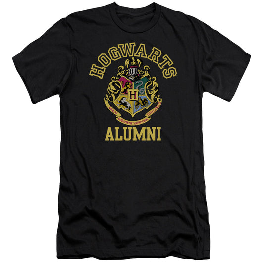 Harry Potter - Hogwarts Alumni-hbo Short Sleeve Adult 30/1 - Black T-shirt