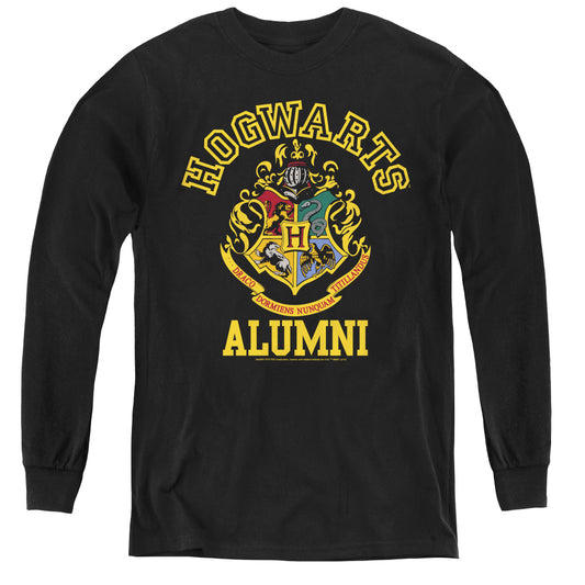 Harry Potter - Hogwarts Alumni - Youth Long Sleeve Tee - Black