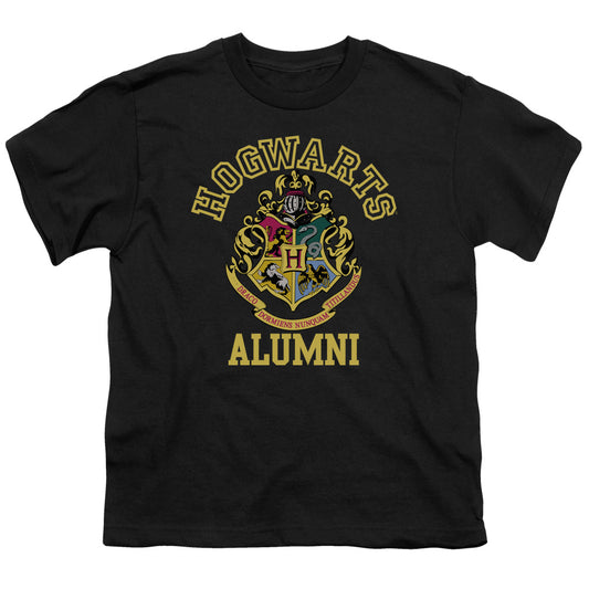 Harry Potter - Hogwarts Alumni - Short Sleeve Youth 18/1 - Black T-shirt