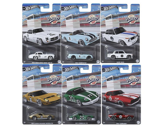 Hot Wheels Vintage Racing 2024 Mix (random selection)