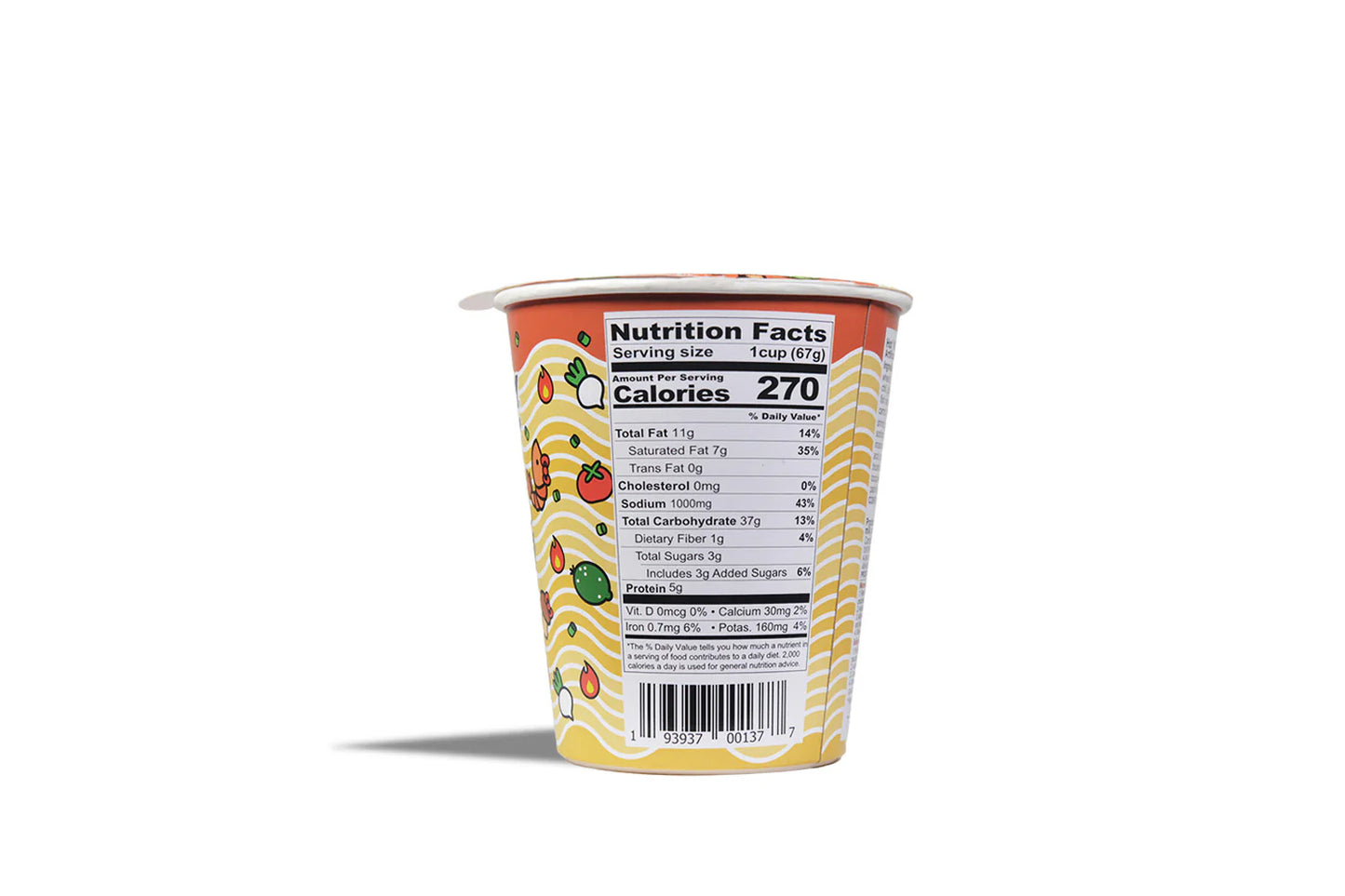 Hello Kitty Hot 'N Sour Noodle Soup