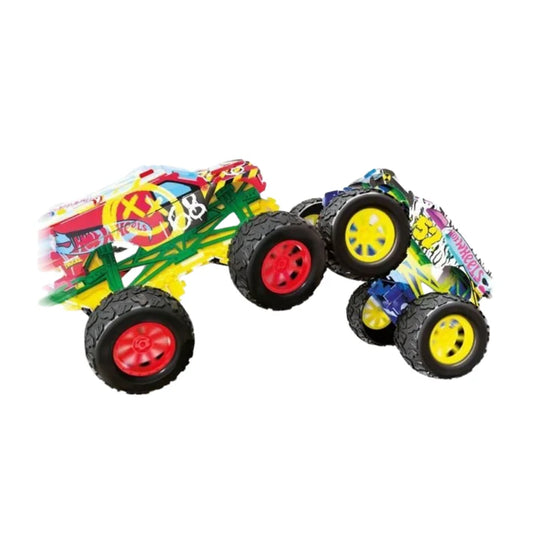 Hot Wheels Monster Trucks Mega Vs Mini Monster Kit
