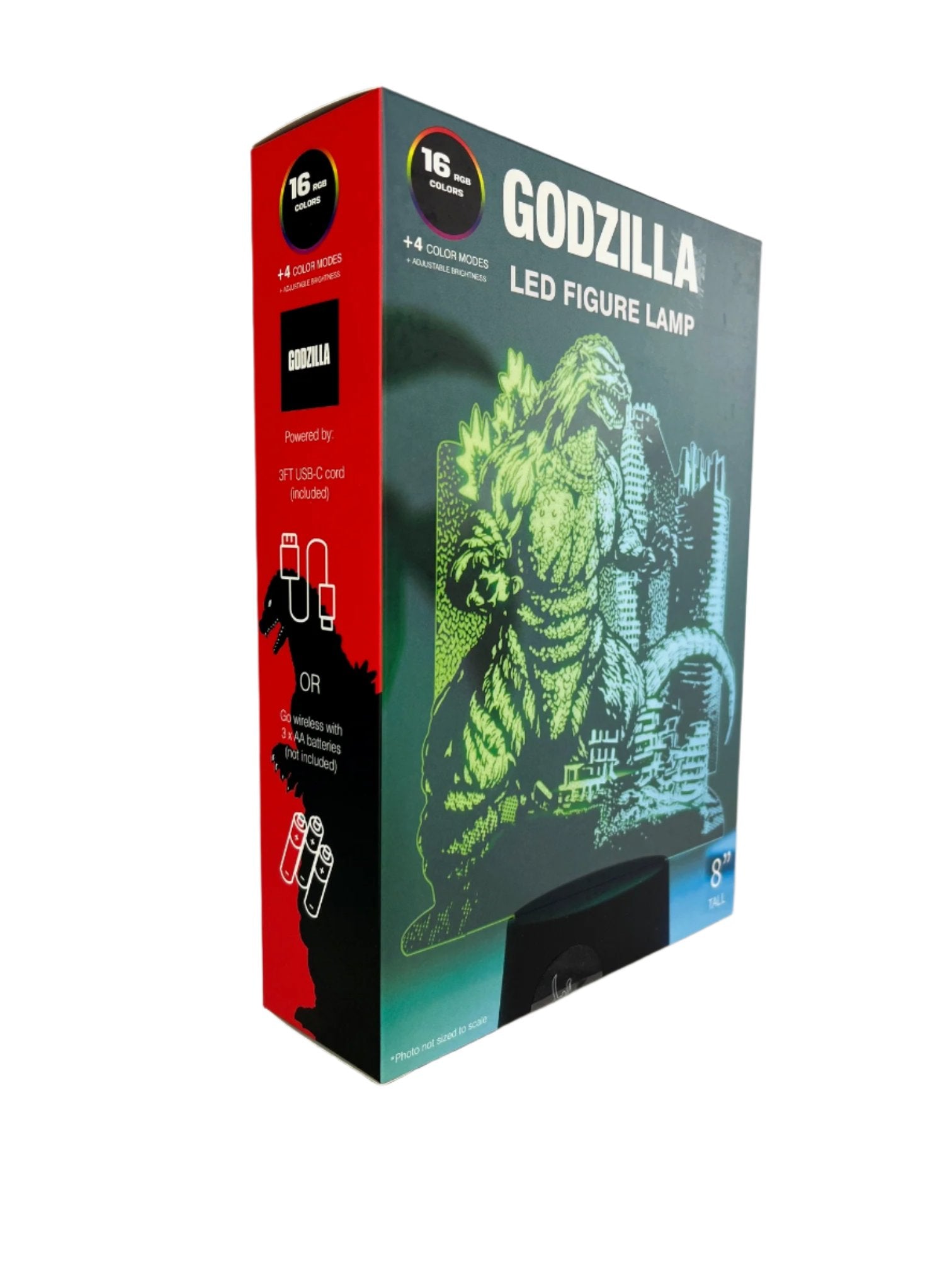 Otaku Lamp Godzilla 2D LED Lamp – FYE