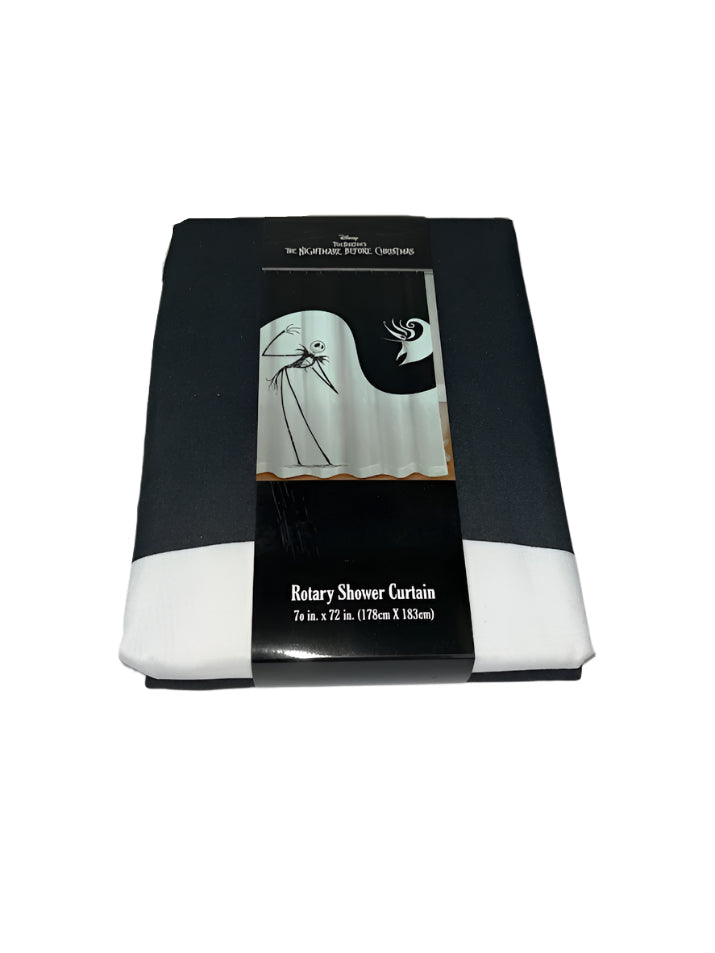 Nightmare Before Christmas Swirl Shower Curtain