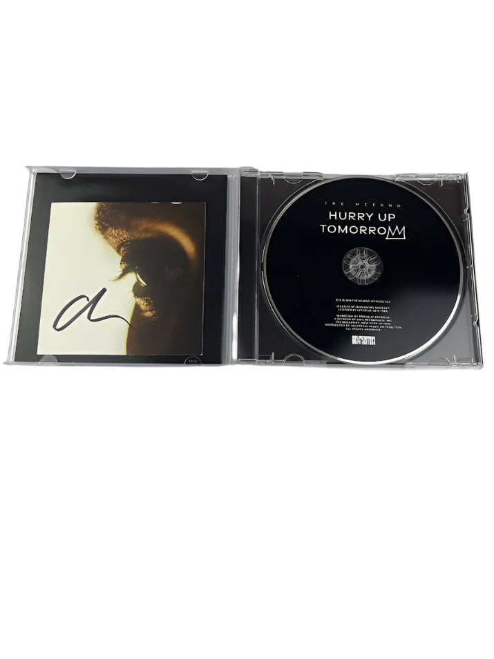 Weeknd - Hurry Up Tomorrow [Basquiat Cover Signed CD]
