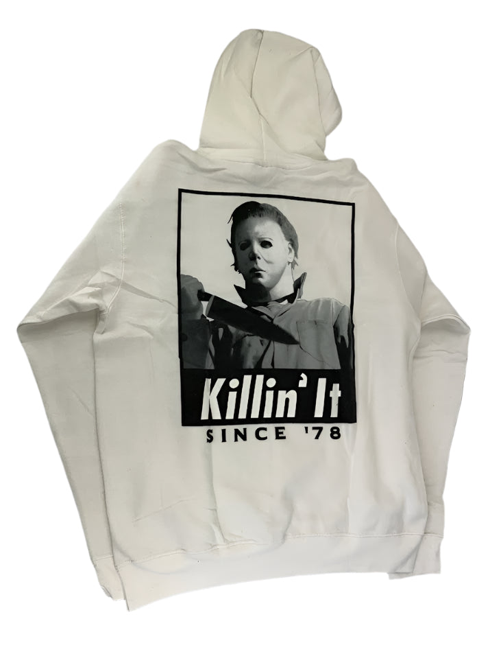 Halloween Michael Myers Killin It Hoodie