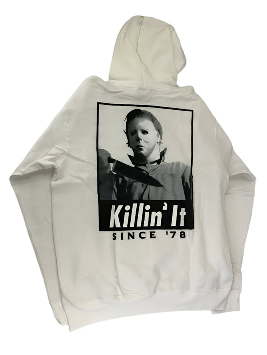 Halloween Michael Myers Killin It Hoodie