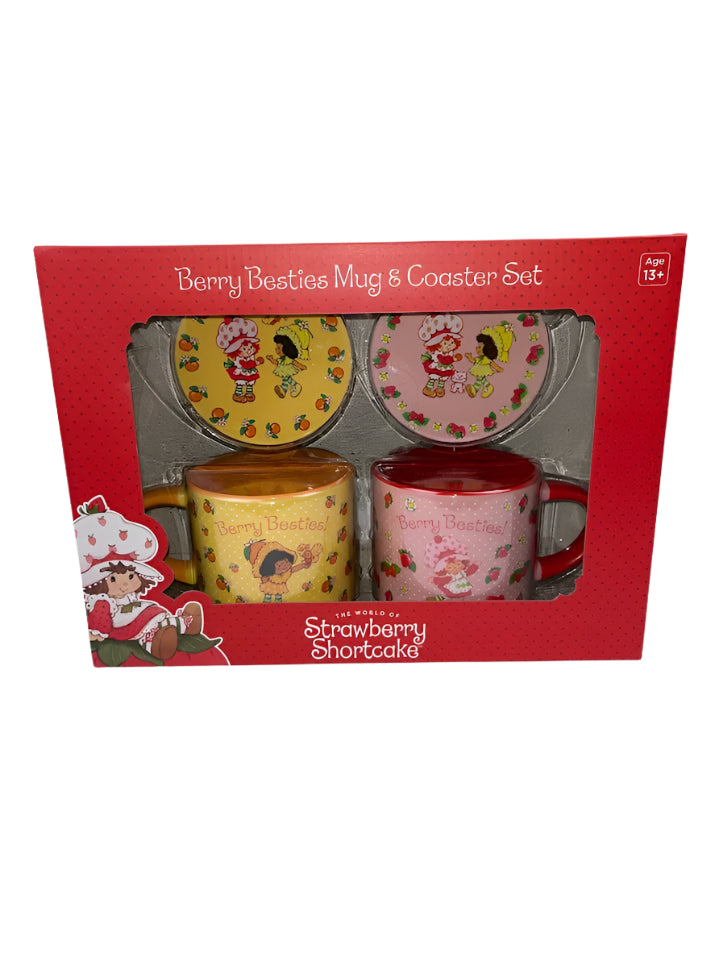 Strawberry Shortcake Berry Besties Mug and Coaster Set