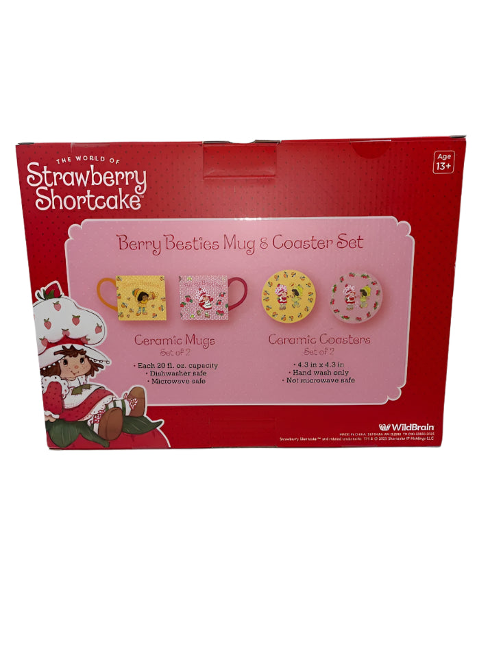 Strawberry Shortcake Berry Besties Mug and Coaster Set