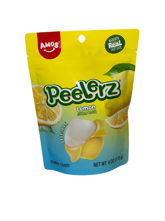 Peelerz Gummy Sour Lemon 6oz