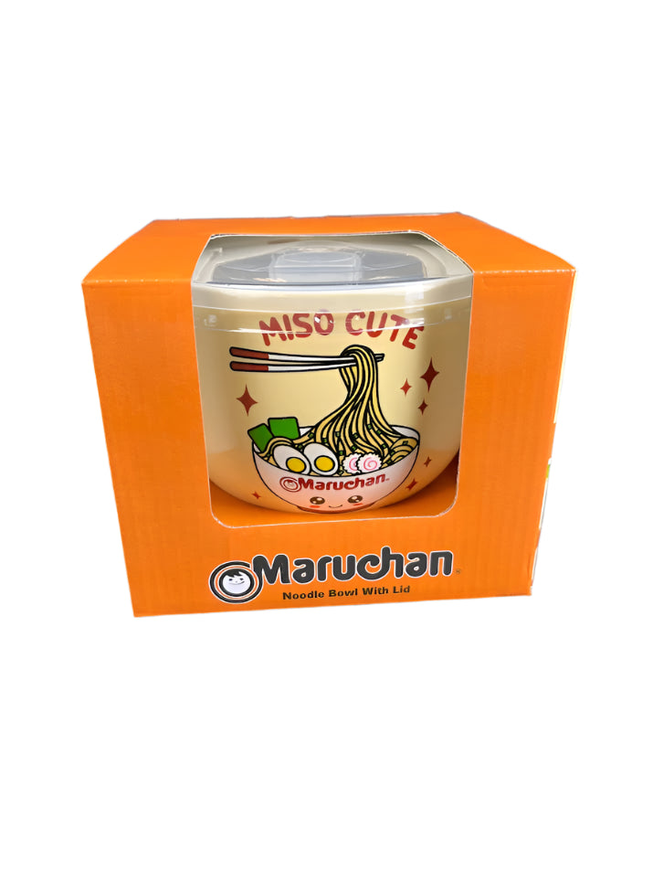 Miso Cute Ramen Mug with Lid