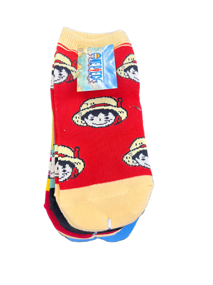 One Piece Chibi Socks 5-Pack