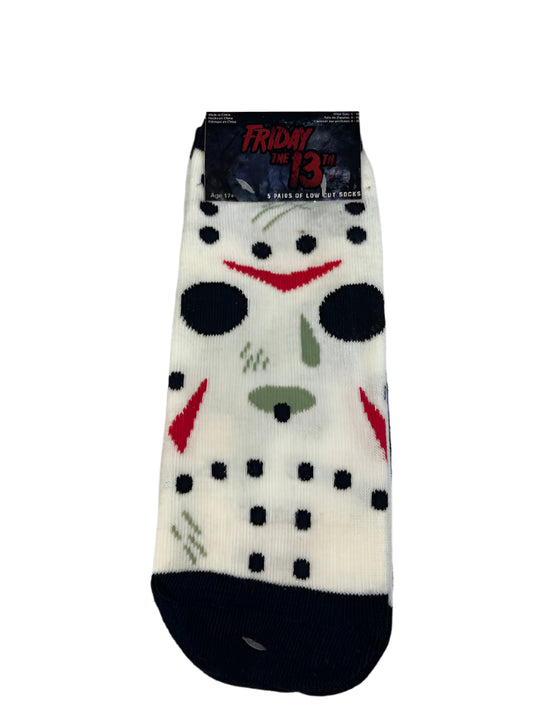 Friday the 13th Mask Socks 5-Pack