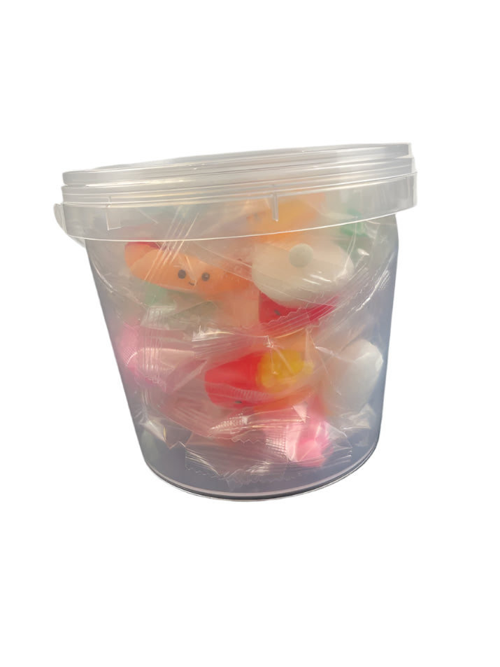 Giggle Zone Mini Mochi Squishies Food Bucket