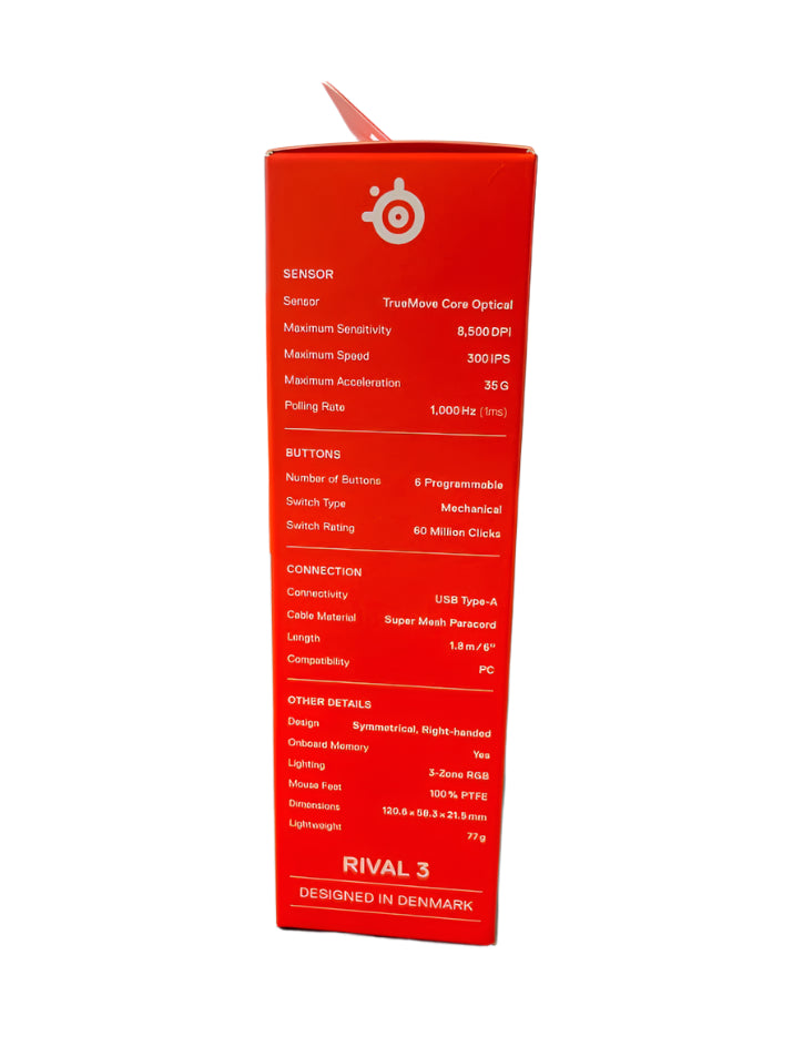 steelseries Rival 3 Gaming Mouse