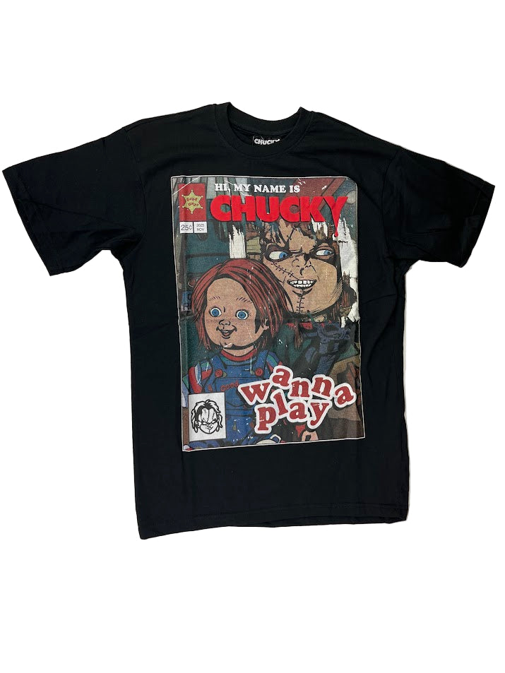 Child's Play Chucky Comic T-Shirt