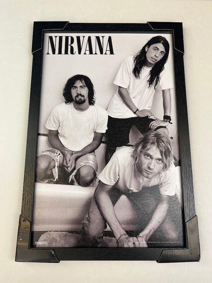 Nirvana Band Framed Print