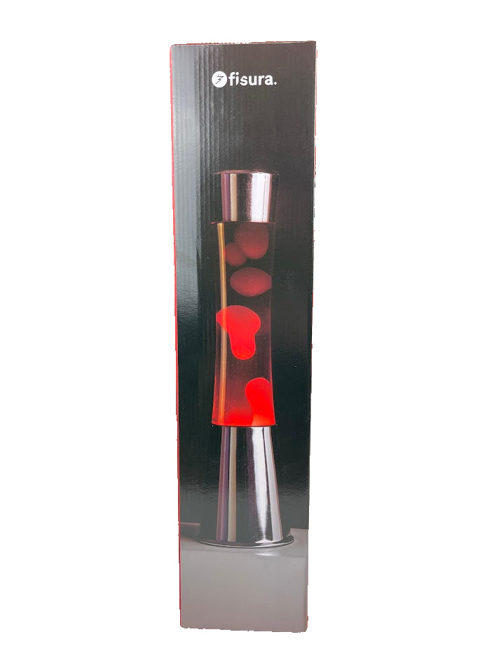 Tower Flow Lava Lamp - Red