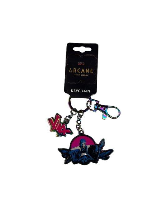 Arcane Jinx Glow-in-the-Dark Metal Keychain