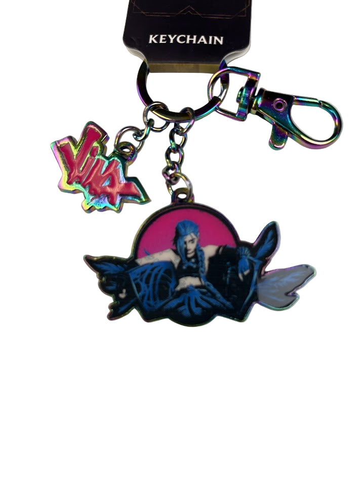 Arcane Jinx Glow-in-the-Dark Metal Keychain