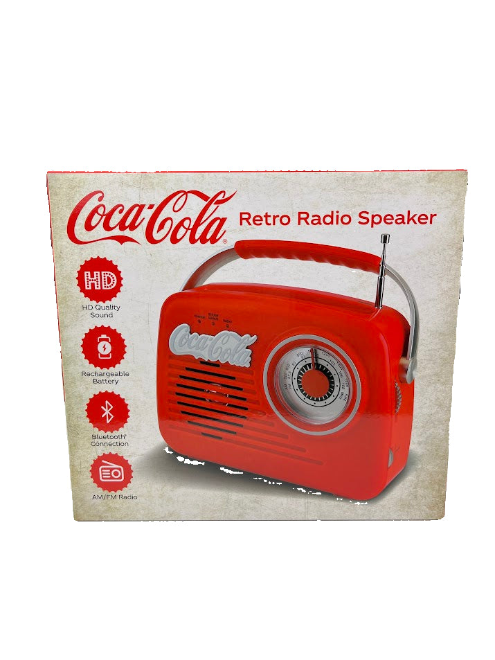 Coca-Cola Retro Radio Speaker