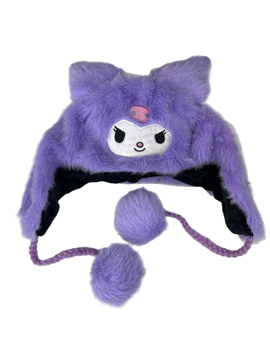 Sanrio Kuromi Plush Hood
