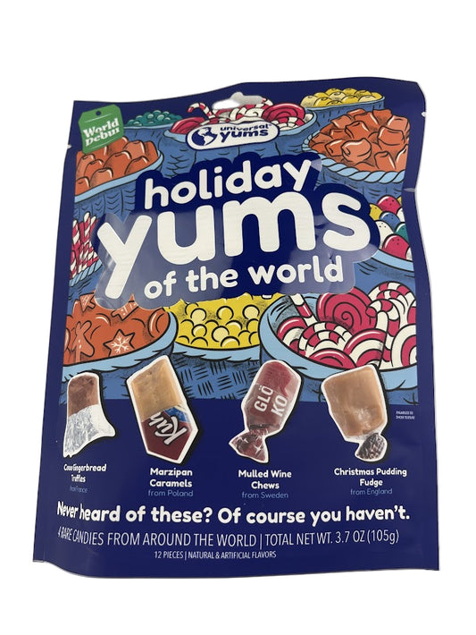 Holiday Yums of the World Snack Mix