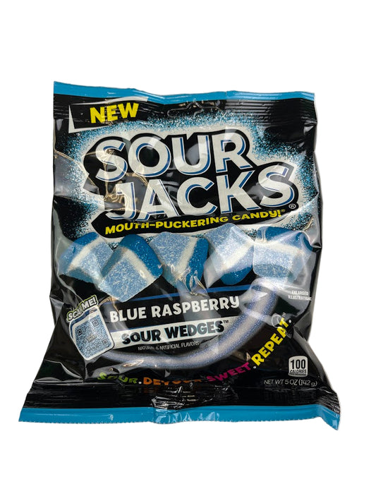 Sour Jacks Blue Raspberry 5oz Candy