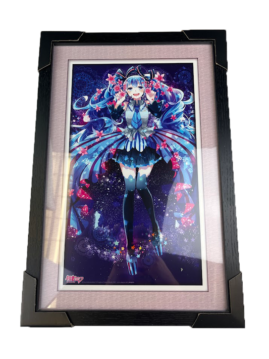Hatsune Miku Stars 11x17in MDF Wall Art