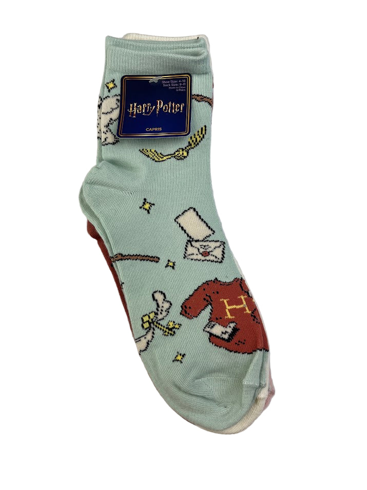 Harry Potter Icons Capri Socks 5-Pack