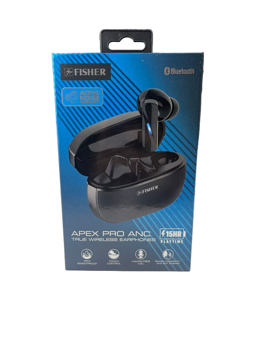 Apex Pro Active Noise Cancelling True Wireless Earphones - Black