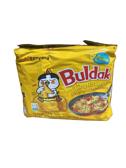 Samyang Ramen Cheese Hot Chicken Flavor 5-Pack